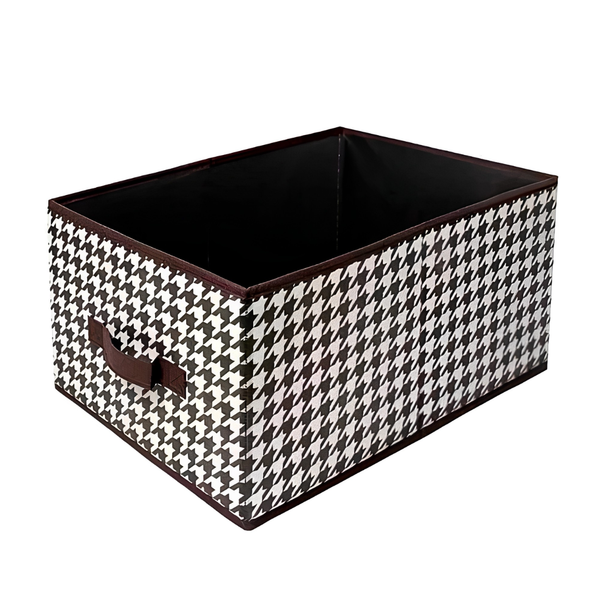 Caja Organizadora De Tela Para Ropa 40x28x20 Cm