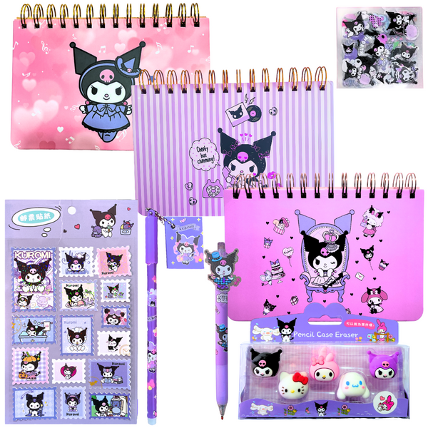 Box Small Regalo Papelería Kawaii Kuromi