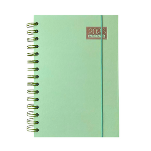 Agenda A5 Colores Pastel Diseño Kawaii 2026