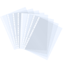 Fundas Plásticas Transparente A4 Pack 100 Hojas De 16 Hoyos