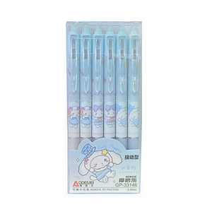 Pack 12 Lápices Tinta Gel 100% Borrable Diseño Kawaii