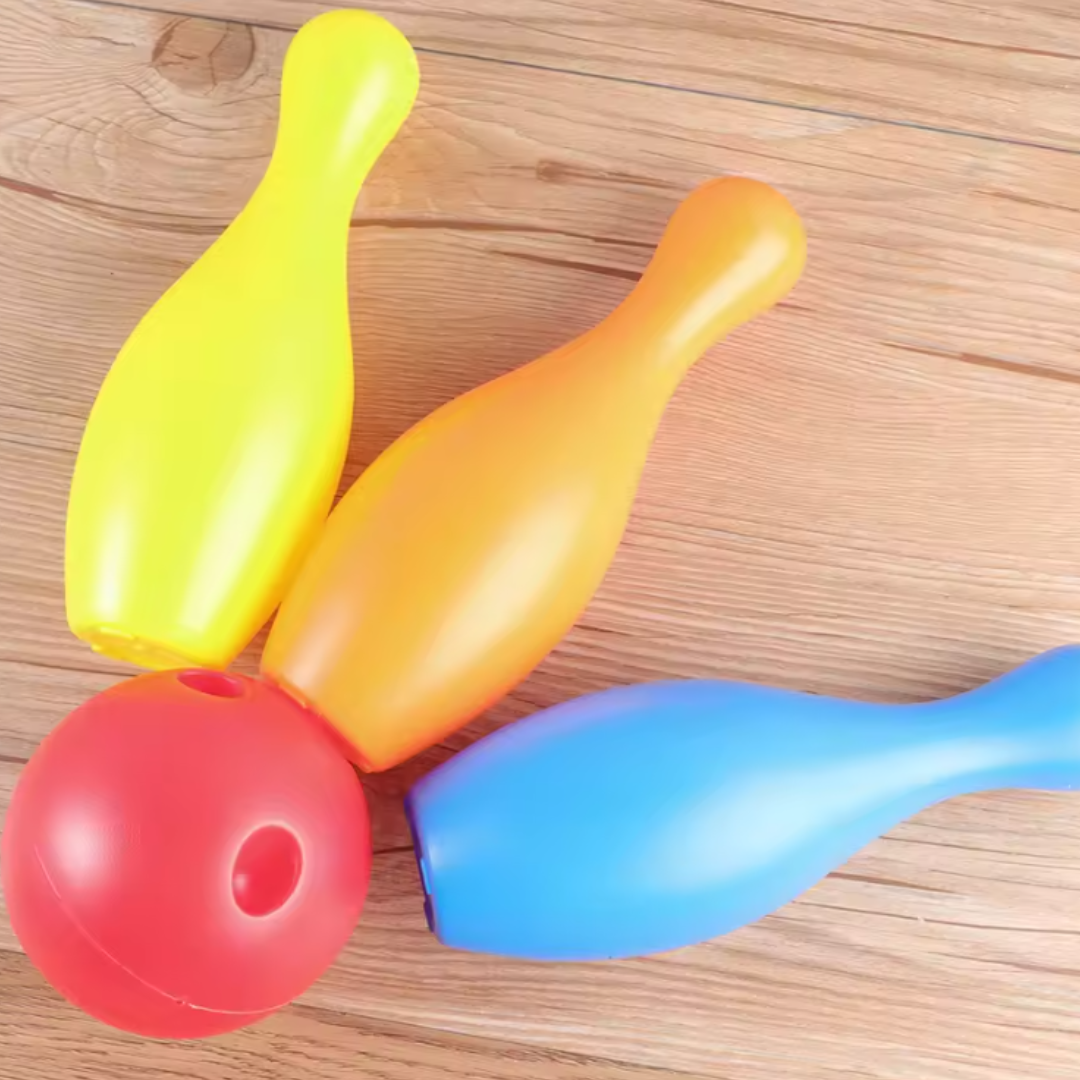Set De 6 Bolos Juego Bowling Palitroques Para Niños