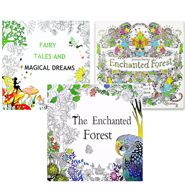 Set De 3 Libros De Mándalas Para Colorear