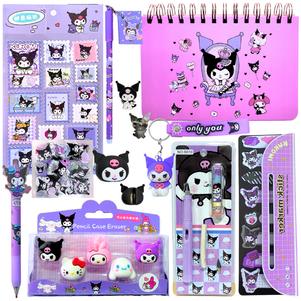 Box Regalo Papelería Kawaii Kuromi