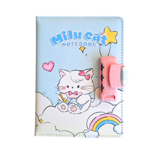 Cuaderno Diario De Vida Con Clave Kawaii