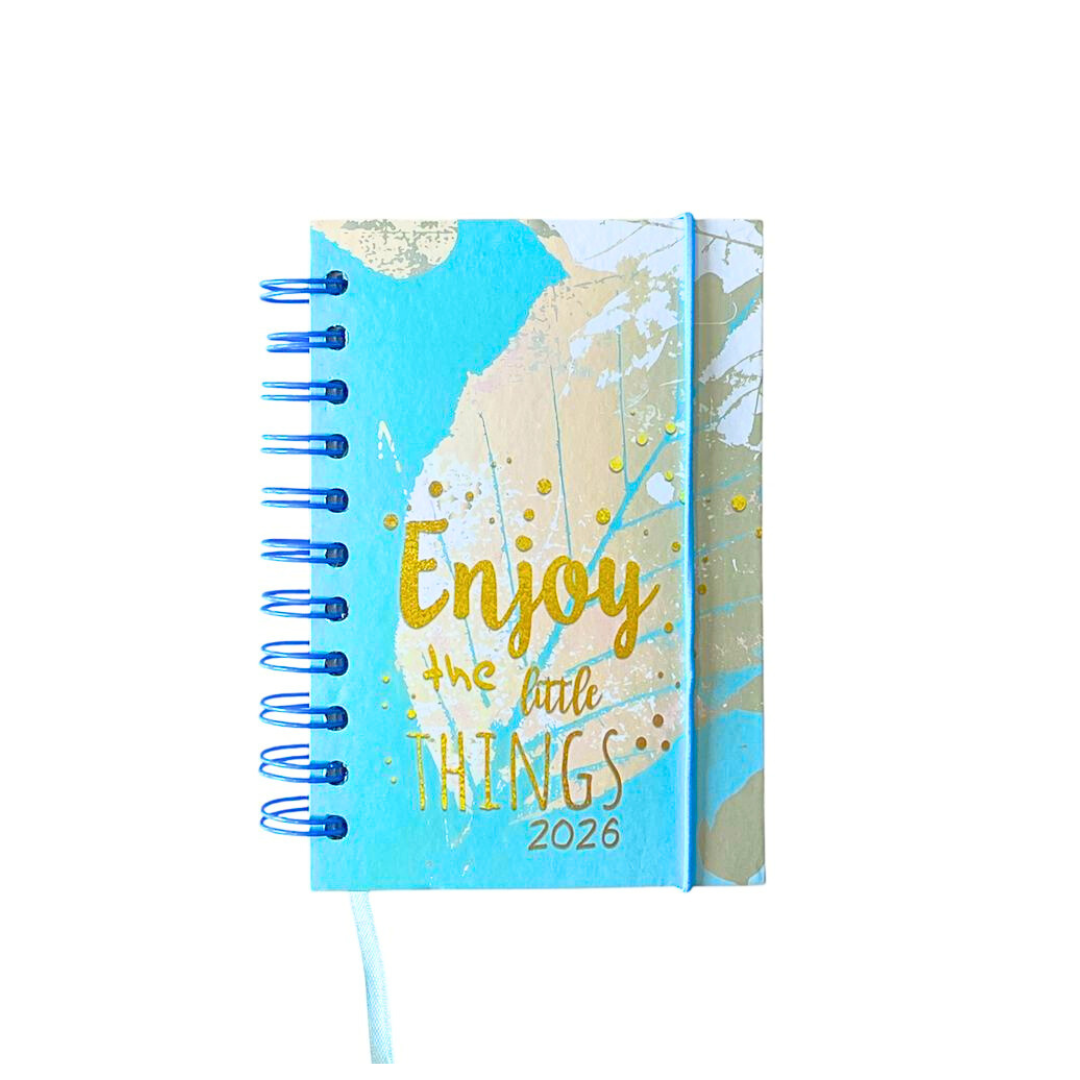 Agenda 2026 Tamaño A6 Diseño Frases Motivacionales