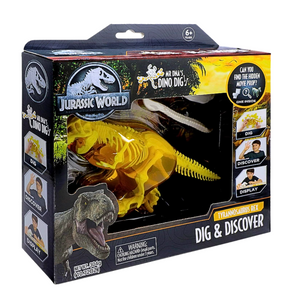 Juego De Excavación Arqueología Fósil Dinosaurio Para Niños