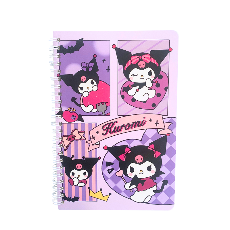 Libreta Anillada Kuromi Kawaii