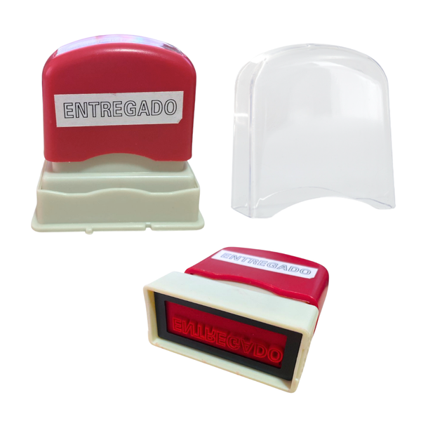 Sello Automático De Entregado Timbre De Oficina