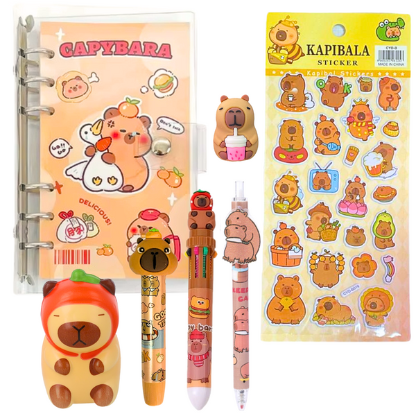 Papelería Capibara Box Medium Capybara Kawaii