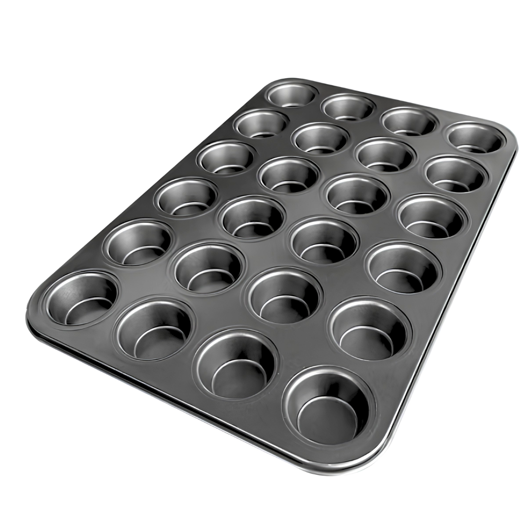 Molde Para 24 Mini Cupcakes Bandeja De Repostería