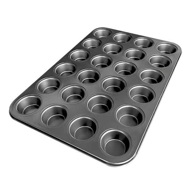 Molde Para 24 Mini Cupcakes Bandeja De Repostería
