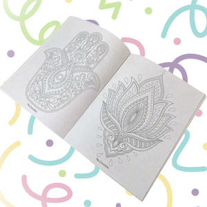 Libro De Mandalas + 12 Lápices Fineliner Adix 0.4 Mm Colores