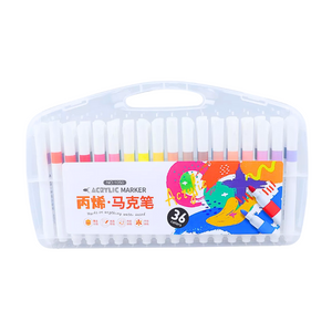 Set De 36 Plumones Acrílicos Giorgione