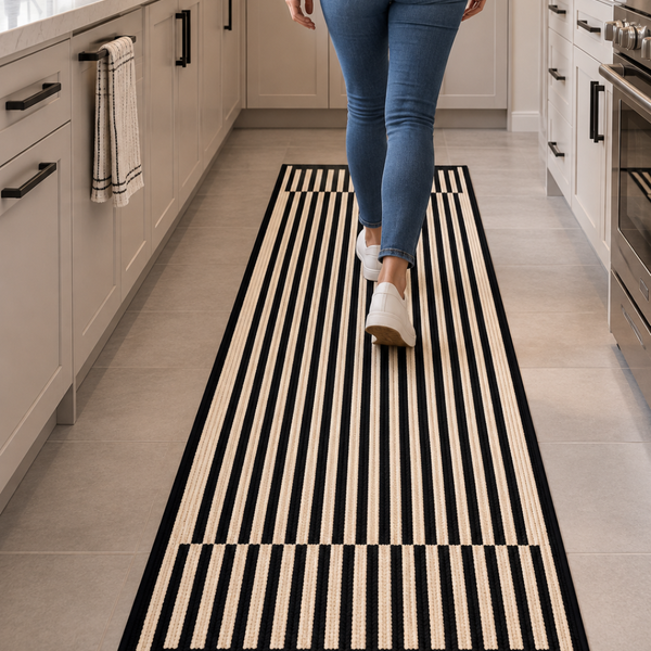 Alfombra Decorativa Antideslizante 180x60Cm Para Pasillo