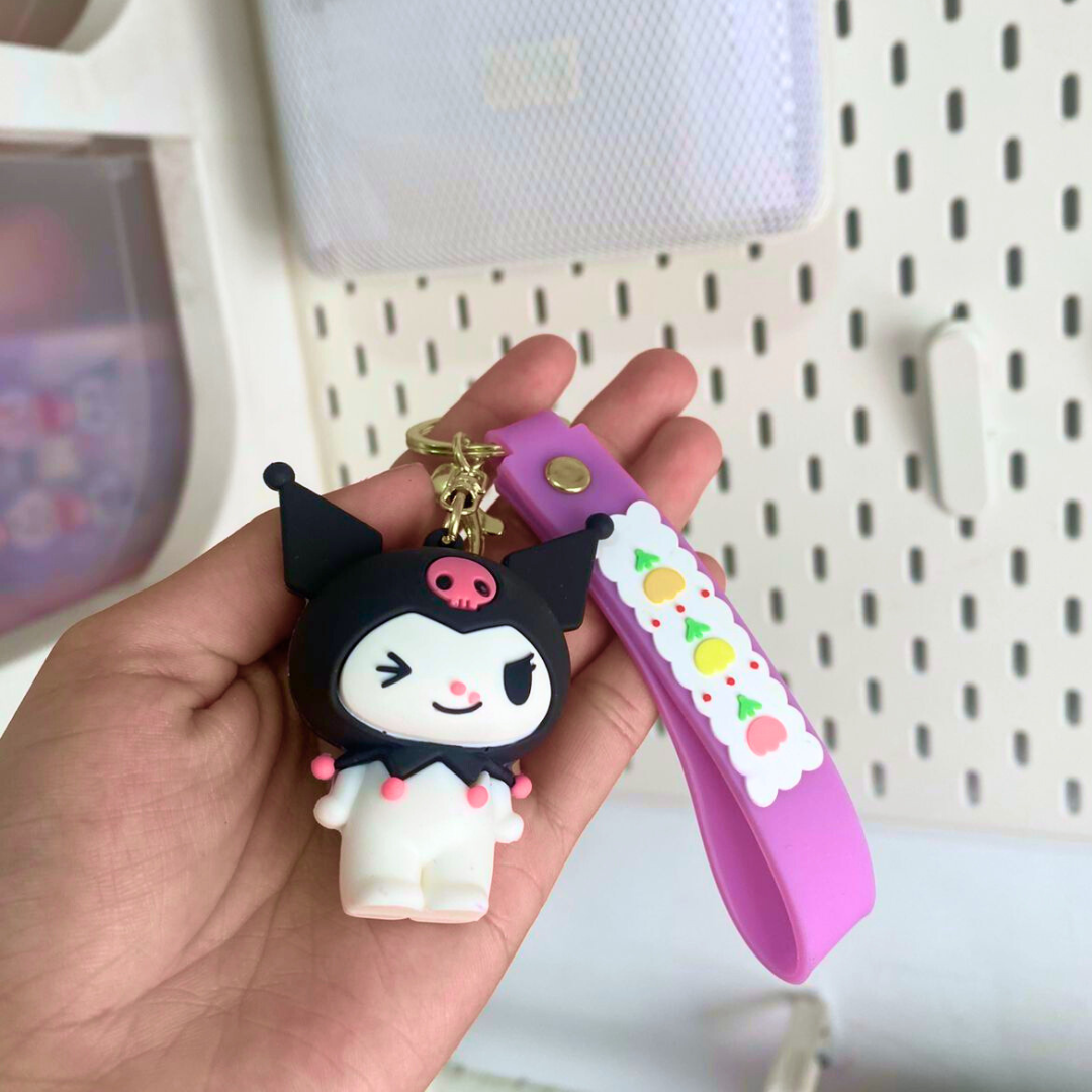 Llaveros Kuromi Y Sus Amigos Diseño Kawaii Coleccionable