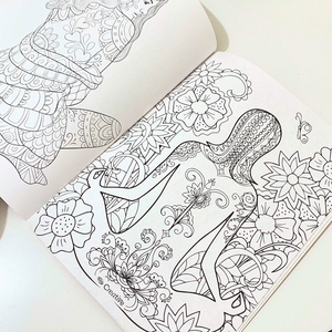 Libro De Mandalas + 12 Lápices Fineliner Adix 0.4 Mm Colores