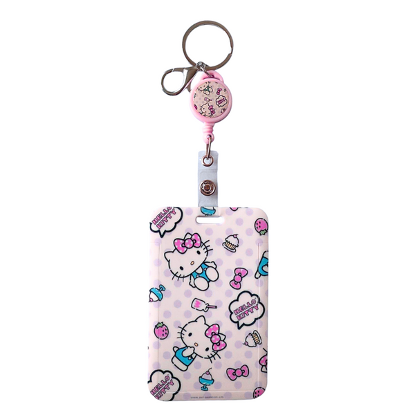 Porta Credencial Hello Kitty Y Sus Amigos