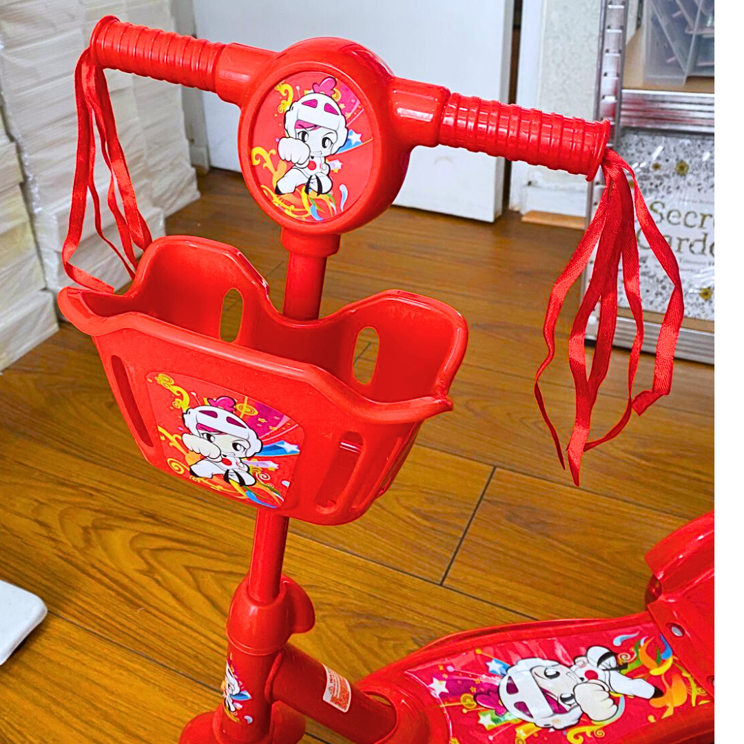 Monopatín Scooter De 3 Ruedas Con Luces Y Sonidos