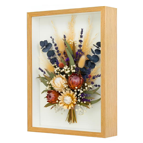Marco Shadow Box Para Foto 30x40 Cm Profundidad 3 Cm Madera