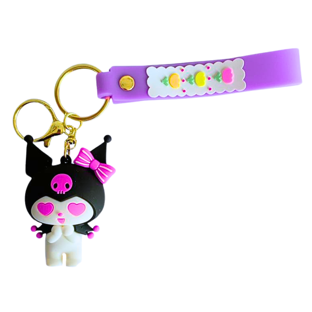 Llaveros Kuromi Y Sus Amigos Diseño Kawaii Coleccionable