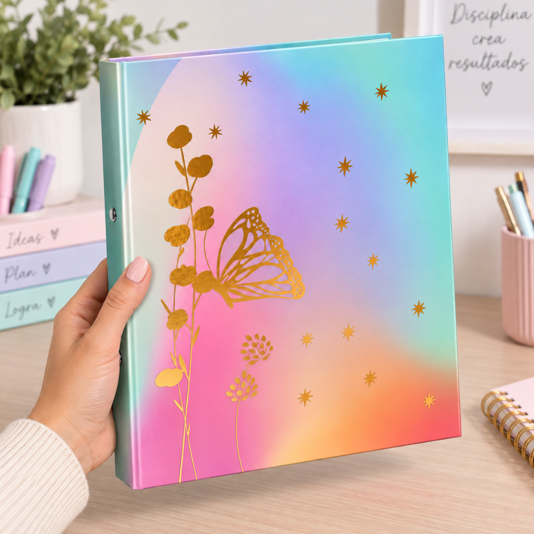 Archivador A4 Binder Carpeta Organizadora De 2 Anillos