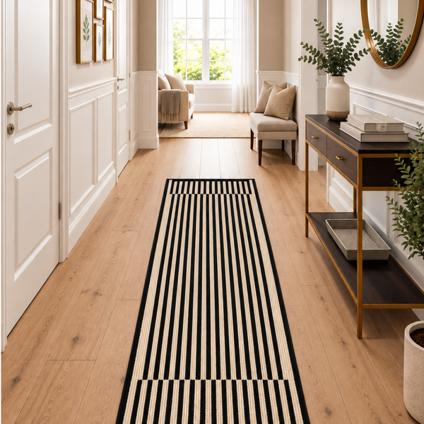Alfombra Decorativa Antideslizante 180x60Cm Para Pasillo