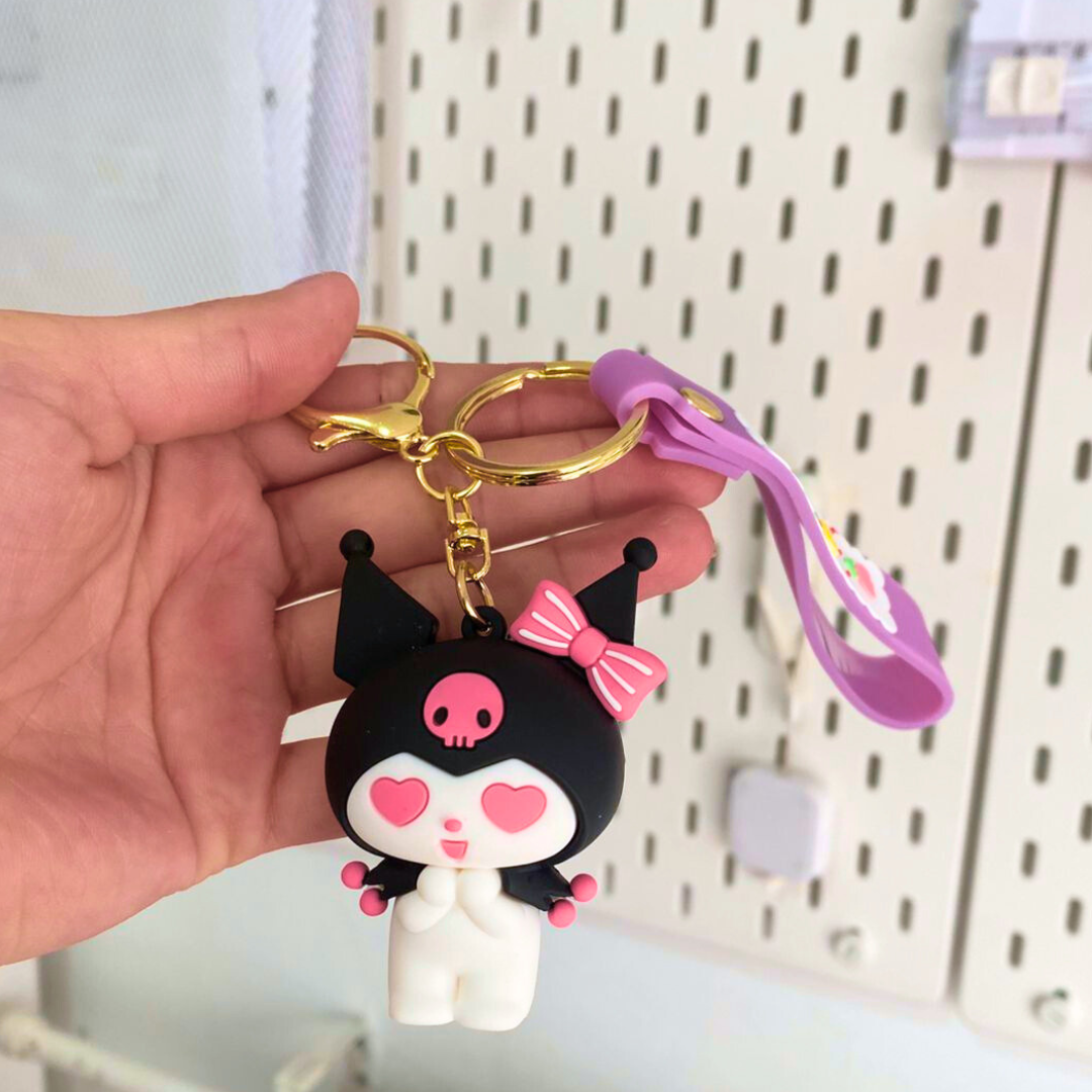 Llaveros Kuromi Y Sus Amigos Diseño Kawaii Coleccionable