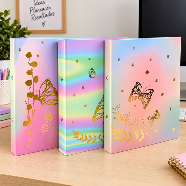 Archivador A4 Binder Carpeta Organizadora De 2 Anillos