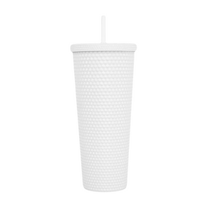 Vaso Tumbler Acrílico Frio/Caliente con Bombilla Dupe 700 ml