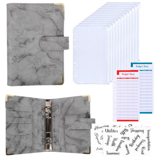 Budget Binder Carpeta Organizadora A6 De Dinero Para Ahorro