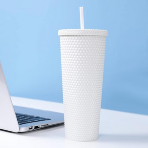 Vaso Tumbler Acrílico Frio/Caliente con Bombilla Dupe 700 ml