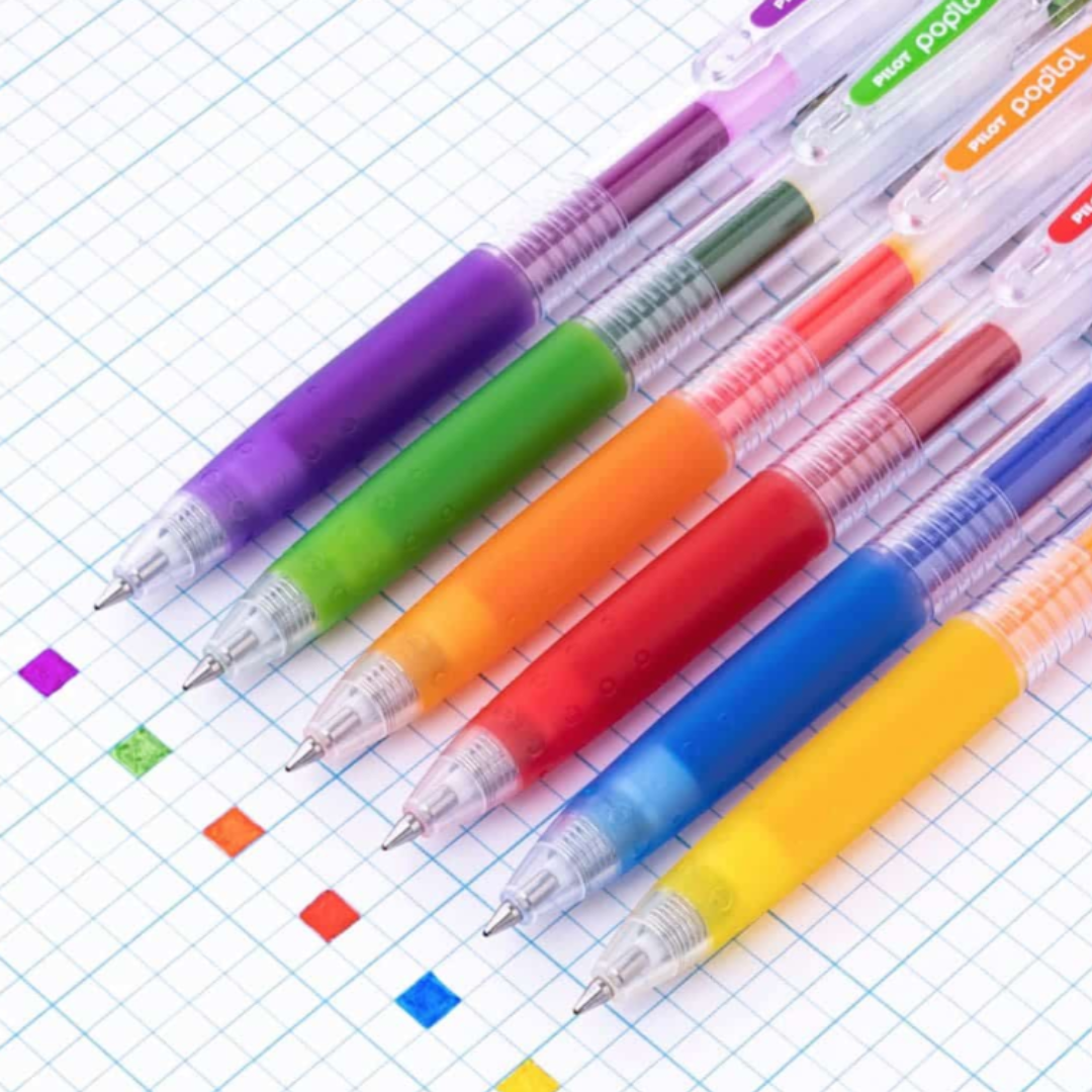 Lápices Tinta Gel 0.7mm Pilot Pop'lol Lover Set De 6