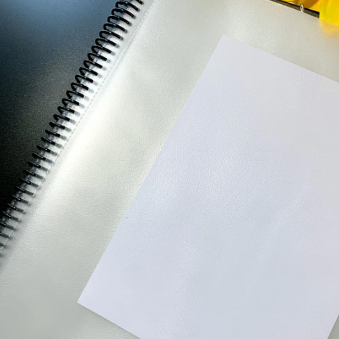 Carpeta Archivadora Anillada A4 Con 20 Fundas Transparentes