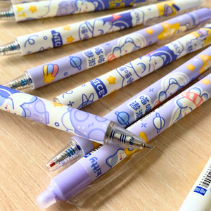 Pack 12 Lápices Tinta Gel 100% Borrable Diseño Kawaii