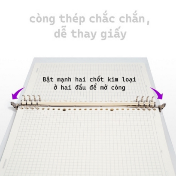 Libreta Anillada A4 Sistema Refill Languo