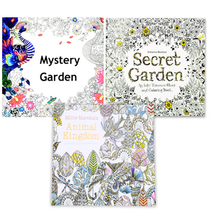 Set De 3 Libros De Mándalas Para Colorear