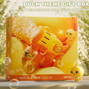 Pistola Lanza Burbujas Eléctrica Angel Bubble Stick Duck