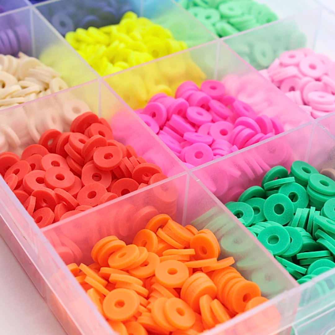 Kit De Pulseras Y Collares Grande Set Manualidades Para Niña