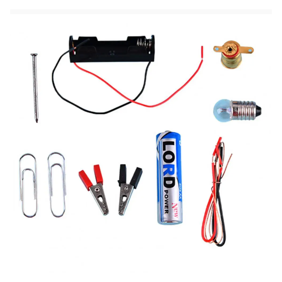 Circuito Eléctrico Escolar Didáctico Manualidad Ciencias