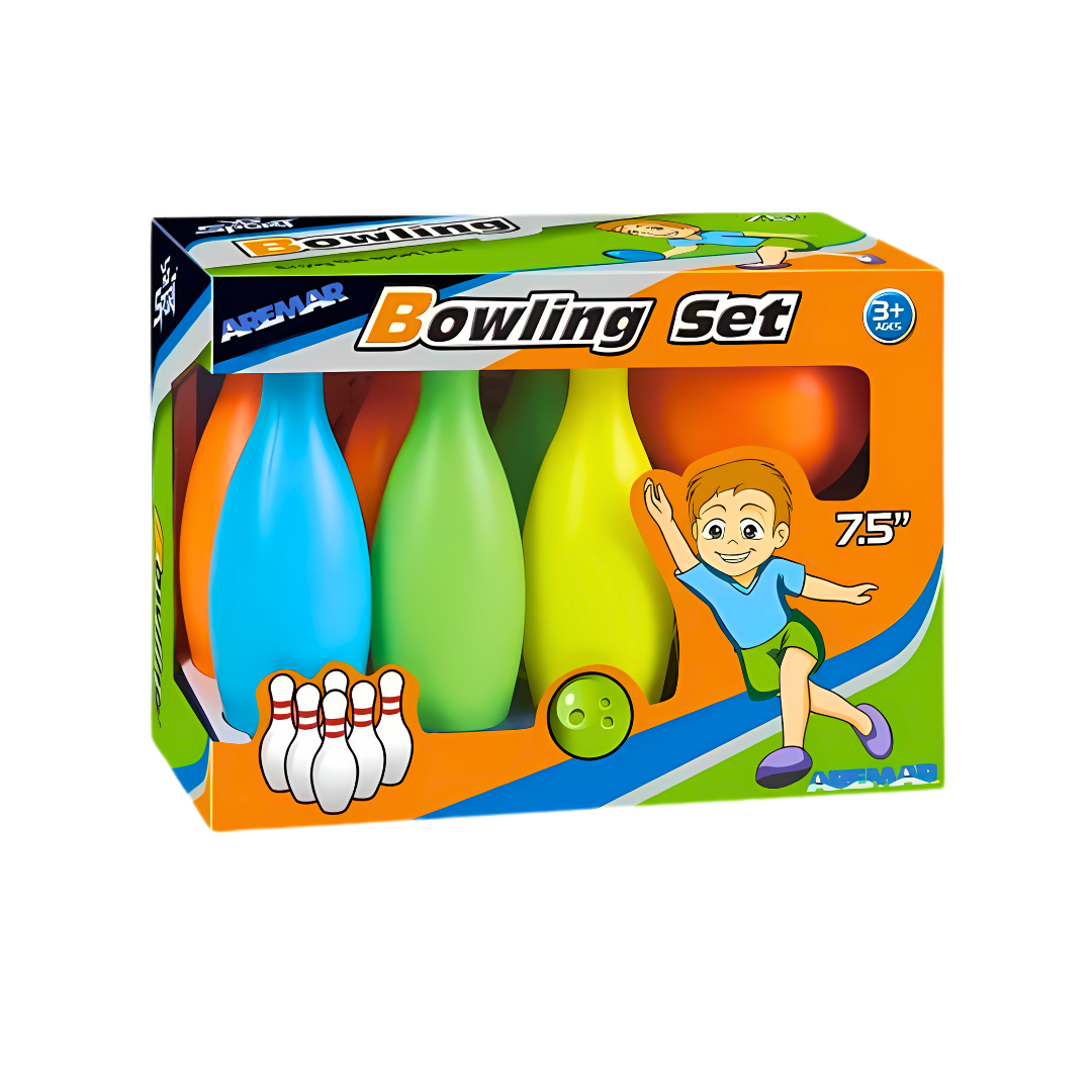 Set De 6 Bolos Juego Bowling Palitroques Para Niños