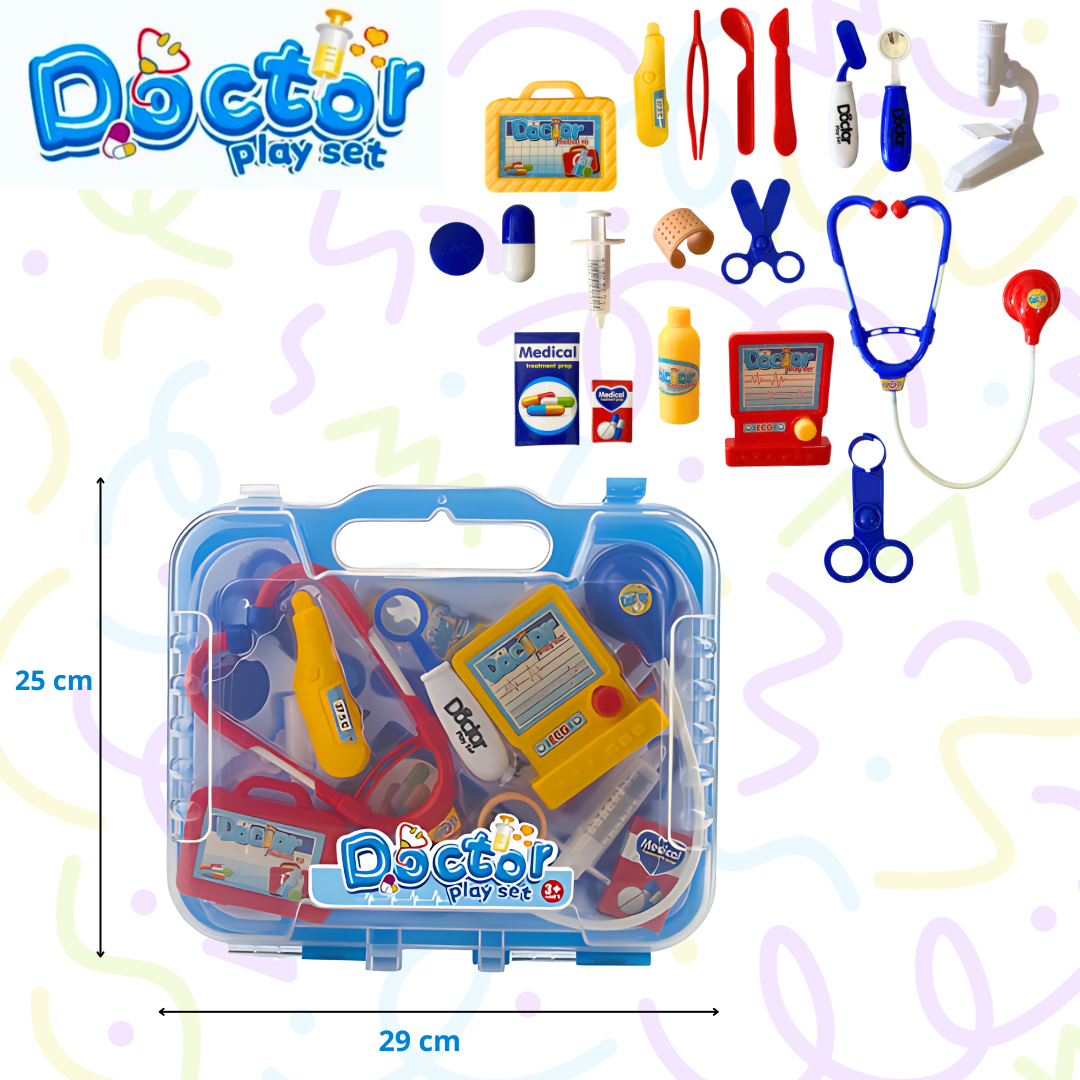 Kit Maleta Juguete Doctora Enfermera Niña