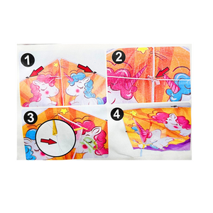 Volantín Cometa De Tela 100x70cm Incluye Hilo