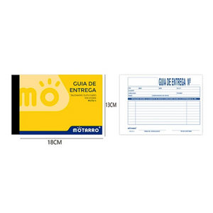 Talonario Guía De Entrega Con Duplicado