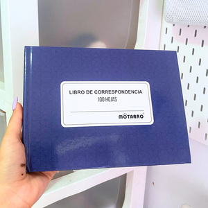 Libros De Correspondencia De 100 Hojas