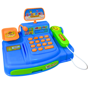 Caja Registradora De Juguete Con Sonido Y Accesorios