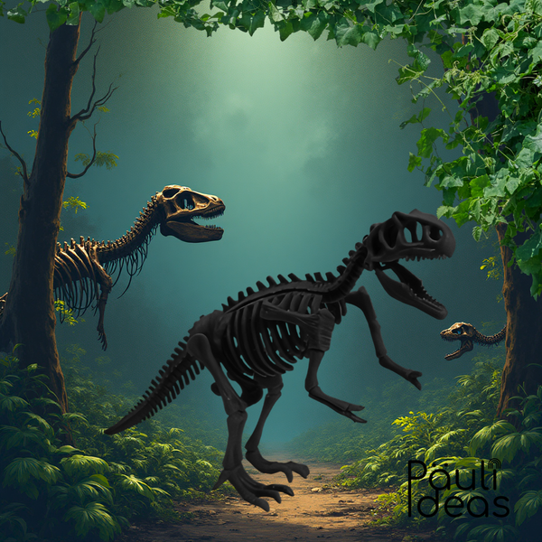 Juego De Arqueología Esqueleto Dinosaurio Fosil Para Niños