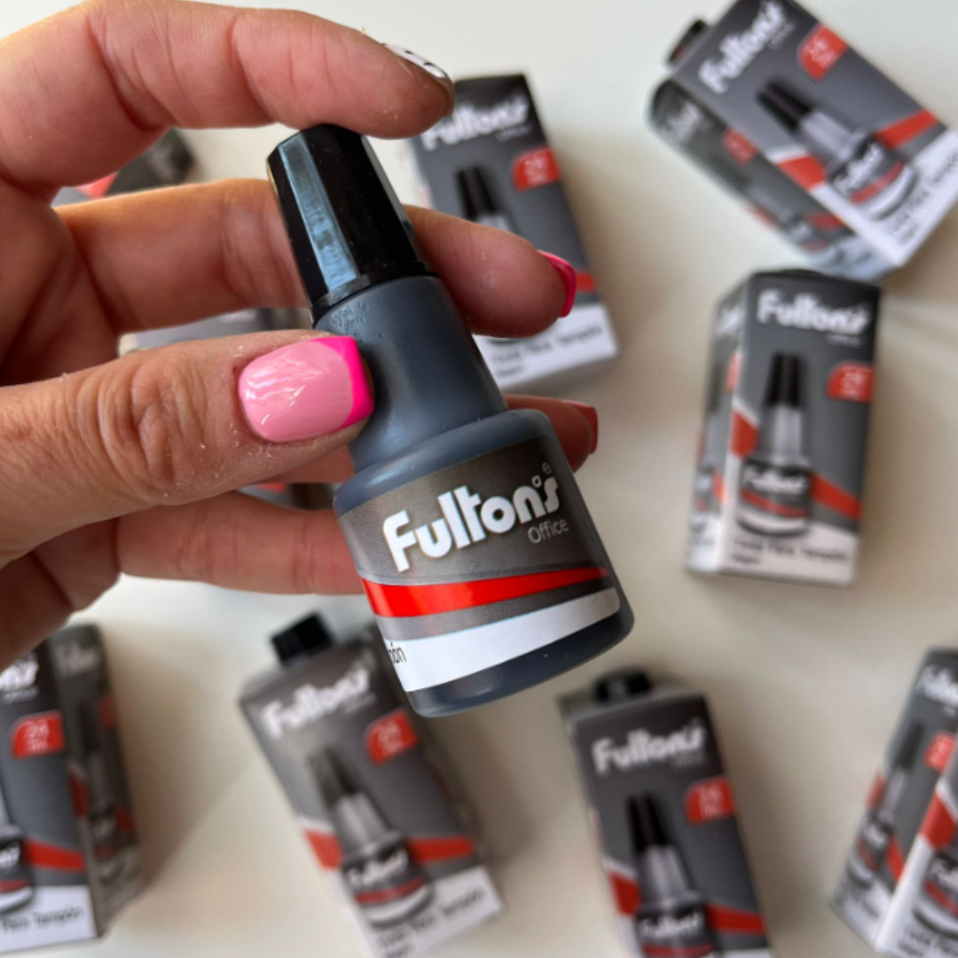 Tinta Negra Para Tampón Huellero Y Timbres