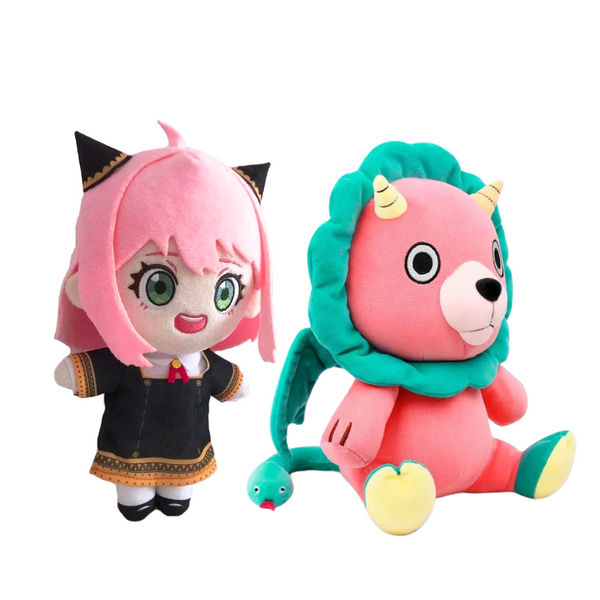 Peluche Spy X Family Anya Forger Y Quimera León Anime 20 Cm