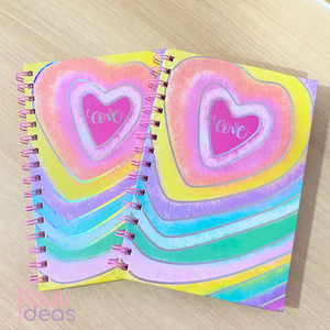 Cuaderno Anillado Planificador Semanal A5 Multicolor